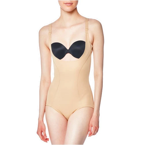 Maidenform Womens Open Bust Body Briefer Shaper