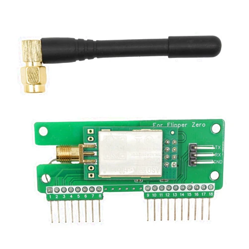 Pingequa Flipper Zero Wireless Sniffer and Mouse Jacker with NRF24 GPIO, Flipper Zero Accessories, Flipper Zero dev Board