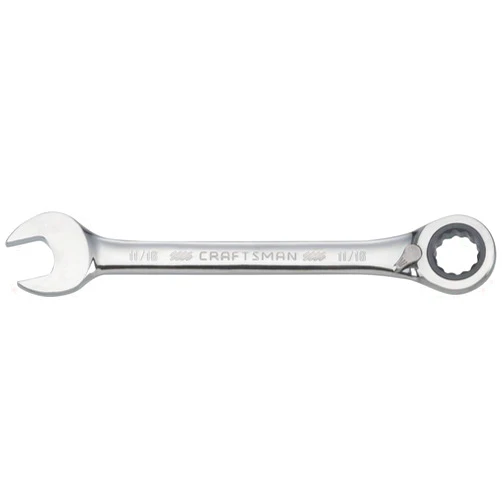 CRAFTSMAN Ratcheting Wrench, SAE, Reversible, 11/16-Inch, 72-Tooth, 12-Point (CMMT42418)