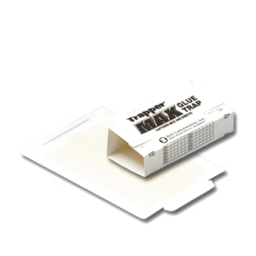 Trapper Max Glue Traps 12 Glue Boards Trap Mouse Bugs Insects Bed Bugs Spiders Cockroaches Non-Toxic
