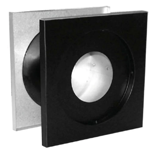 DuraVent M&G DuraVent Duravent Dura-Vent 4PVP-WT 4 PelletVent Pro Wall Thimble, Black