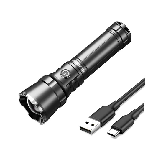 klarus EP12 Ultra Bright 30W 2000LM Zoomable Flashlight 2460 Feet Long Throw Adjustable Focus Floodlight Spotlight