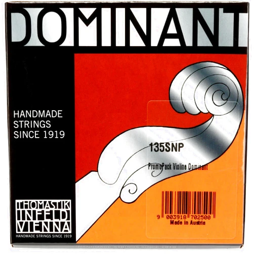 Thomastik-Infeld 135SNP Dominant Violin String Set - 4/4-size with Removable Ball-end E