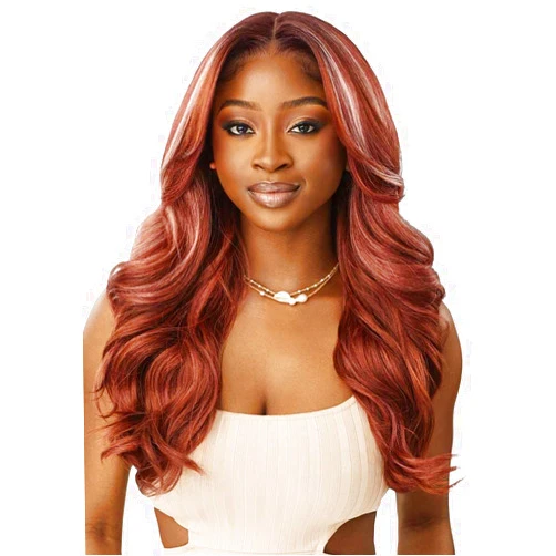 Outre Lace Front Wig - Melted Hairline - Elara (OFF BLACK 1B)
