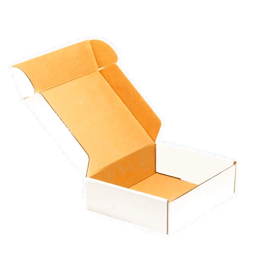 YUNSY-BOX 50 pack Small Shipping Box,7x6x2'',Corrugated Mailer,YUNSY-BOX Cardboard Box, White,for Small Business