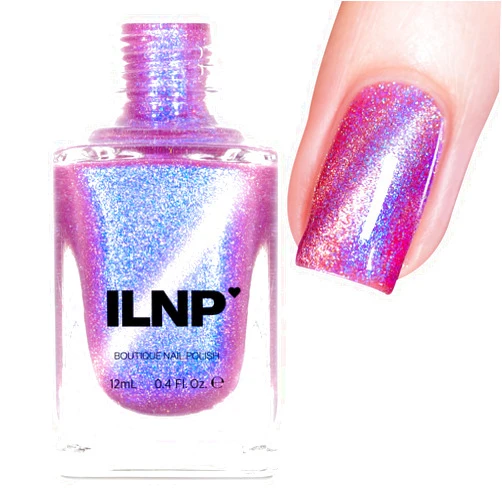 ILNP Cosmetics, Inc. ILNP Glowstick - Radiant Pink Magnetic Shimmer Nail Polish