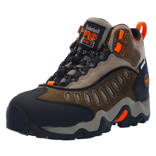 Timberland PRO Men's Mudslinger Steel Safety Toe Waterproof Industrial Hiker Work Boot