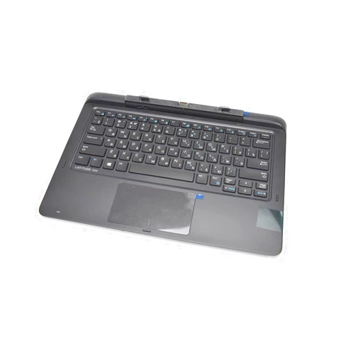 Generic 0CW1J Russian Fits Dell for Latitude 13 7350 Tablet Docking Keyboard Backlit Keys K14A QWERTY
