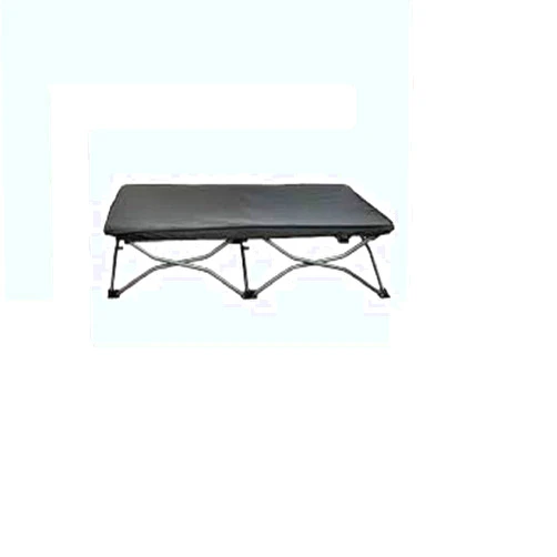 Regalo My Cot Portable Travel Bed, Includes Fitted Sheet, Grey, 1 Count (Pack of 1)