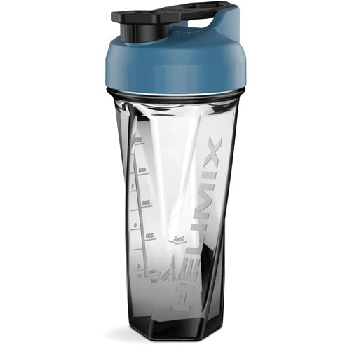 HELIMIX 2.0 Vortex Blender Shaker Bottle Holds upto 28oz | No Blending Ball or Whisk | USA Made | Portable Pre Workout Whey Protein Drink Shaker Cup | Mixes Cocktails Smoothies Shakes | Top Rack Safe