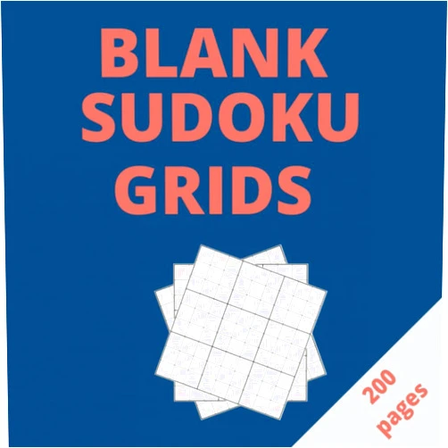 Eric Stockdo Blank Sudoku Grids 200 pages: 200 pages of Classic 9x9 blank Sudoku Grids.