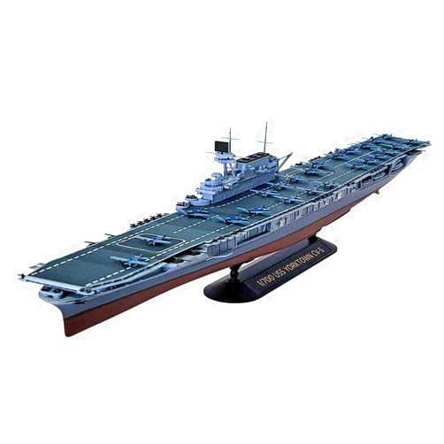 Academy 14229 1/700 US Navy Aircraft Carrier CV-5 Yorktown Operation Midway Plastic Model