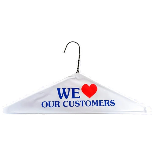 WANOWA Caped Clothing Hangers (Love Heart, 100)