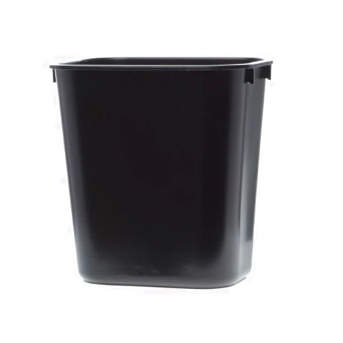 Retail Resource RubbermaidWaste Basket Black 13Qt, 46734