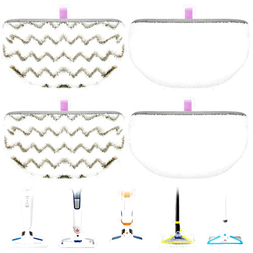 NXPPYY 1940 1806 for Bissell Steam Mop Pads Replacement Compatible with Bissell Powerfresh Steam Mop 1544 1440 2075A 2685A Series, Models 19402 19404 19408 19409 1940A 1940F 1940Q 1940T 1940W B0006 B0017