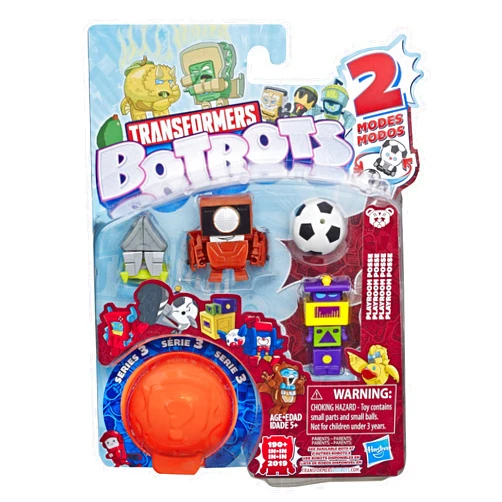 Transformers Toys Botbots Series 3 Playroom Posse 5 Pack – Mystery 2-in-1 Collectible Figures! Kids Ages 5 & Up (Styles & Colors May Vary) by Hasbro