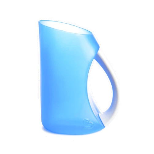 Munchkin® Rinse™ Shampoo Bath Rinser Cup, Ultra Soft and Flexible Rim, Babies, Toddlers and Kids, Blue