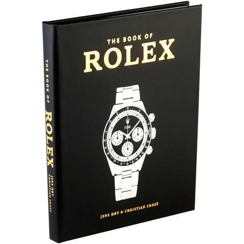 Graphic Image - The Book of Rolex - A Holistic View of Rolex Watches - Handbound in Black Bonded Leather, Hardcover - Bound in The USA (200 Pages | 9.12