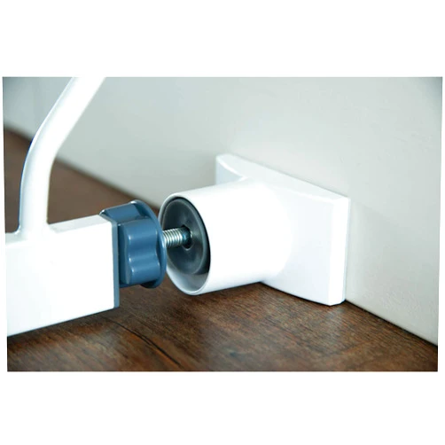 Wall Nanny Extender -4 Inch Baby Gate Extension Guard (Made in USA) Extends Pressure Mounted Gates - Protects Walls, Stabilizes Gate, for Child, Pet Gate & Dog Gate, Protector Works on Stairs, 4 Pack