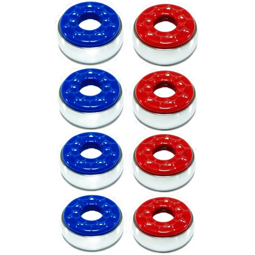 YDDS Indoor Shuffleboard Pucks - Set of 8 - Home Games Dia 2-1/8” 53mm