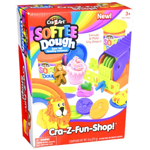 Cra-Z-Art Softeedough Super Play Shop 3 Ounce Dough Cans (13 Piece)
