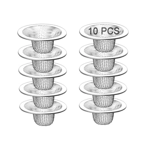 Beyoslf 10PCS Mesh Sink Drain Strainer Bathroom, 2.75
