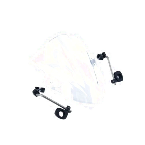 YHNNH Windshield Windscreen & Adjustable Bracket for Ya&maha FZ6 FZ1 FZ8 FZ8N FZ 1 6 8 XJ6 MT125 MT-01 MT 01 07 09 03 10 MT03 MT09 MT07 Motorcycle Windshield