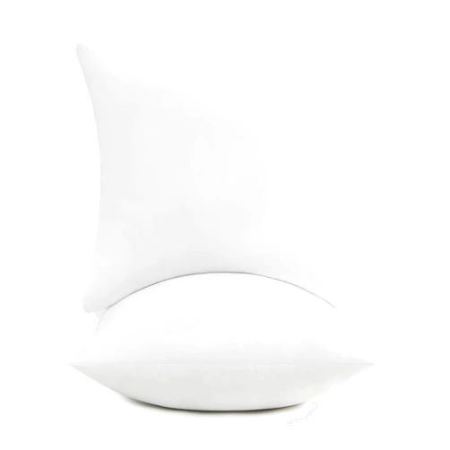puredown® 18x18 Pillow Inserts, Fluffy Soft Square Form Sham Stuffer Set of 2, Decorative Throw Pillows for Couch, Sofa, Bed and Home Decor