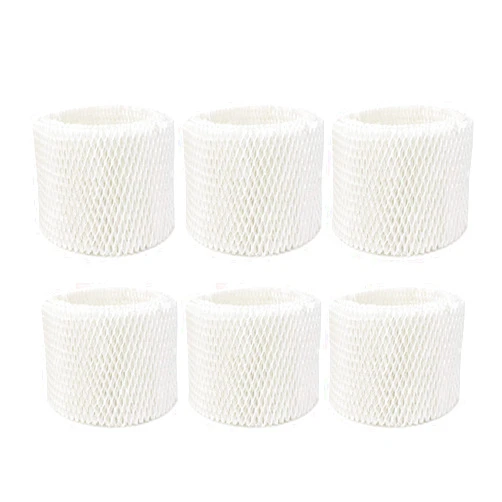 Extolife 6 Pack WF2 Humidifier Filters for Vicks Humidifier V3100 V3500 V3600 V3700 V3800 V3850 V3900, for Honeywell HCM-350 HCM-630 HCM-300T, for Kaz 3020, for Sunbeam 1118 1119, ECM-250i, ECM-500