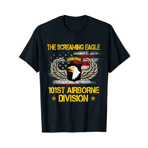 Proud Airborne Paratrooper Div Veteran Gifts 101st Airborne Division Veteran Tshirt, Veterans Day Gifts T-Shirt