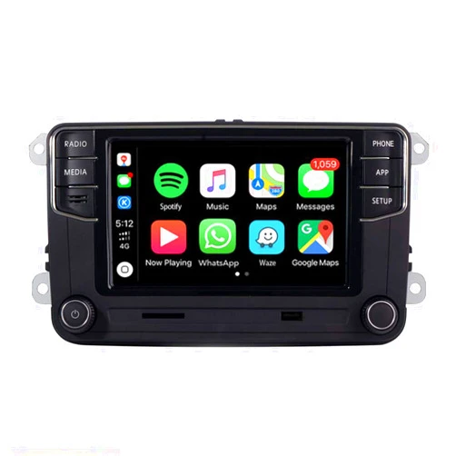 LucaSng Amzparts RCD360 RCD330 Carplay Android Auto MIB Car Radio Compatible for Golf 5 6 MK5 MK6 Polo Passat B6 B7 CC 6RD 035 187B