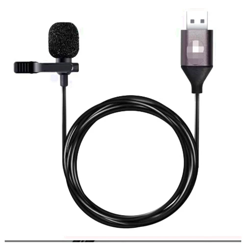 AotuLink Lavalier Microphone, 192KHZ/24BIT Plug & Play Omnidirectional Lapel Shirt Collar Clip on Mic for PC, Computer, Mac, Laptop, YouTube