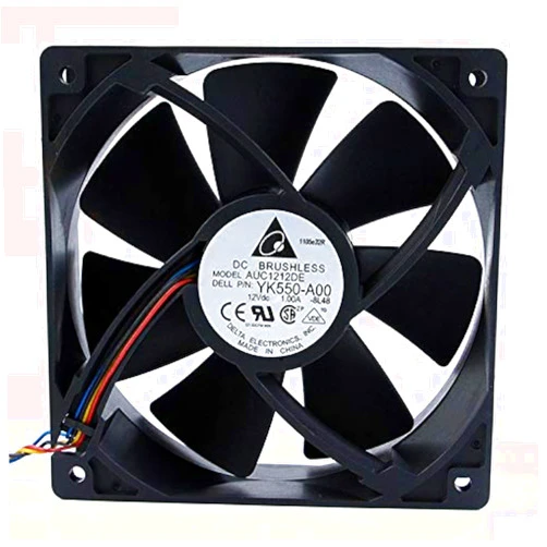 Bomin Technology For Delta AUC1212DE 12V 1A 12CM 12038 PWM mute cooling fan