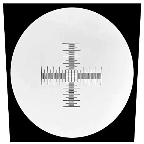YouyiC 0.01mm Microscope Stage Micrometer Cross Dot Microscope Calibration Ruler Slides