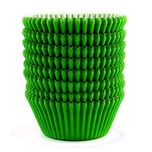 Eoonfirst Standard Size Baking Cups Christmas Day Party Cupcake Liners 200 Pcs (Green)