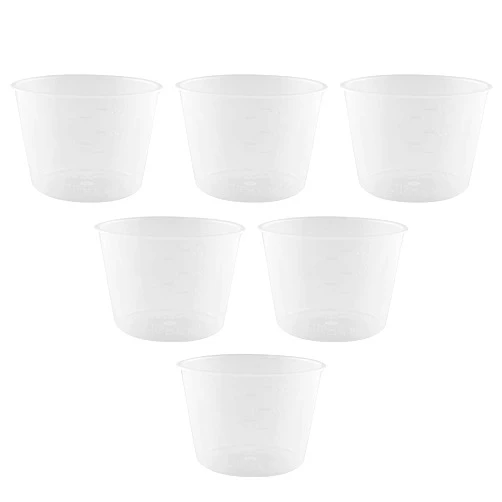 JCBIZ 5pcs Plastic Transparent Rice Measuring Cup 80ml Rice Cooker Measuring Cup for Dry and Liquid Ingredients