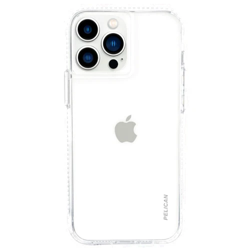 Pelican Ranger Series - iPhone 13 Pro Max Case [15ft Military Grade Drop Protection] [Wireless Charging Comaptible] Anti-Yellowing & Heavy-Duty Case Cover For iPhone 13 Pro Max 6.7 Inches - Clear