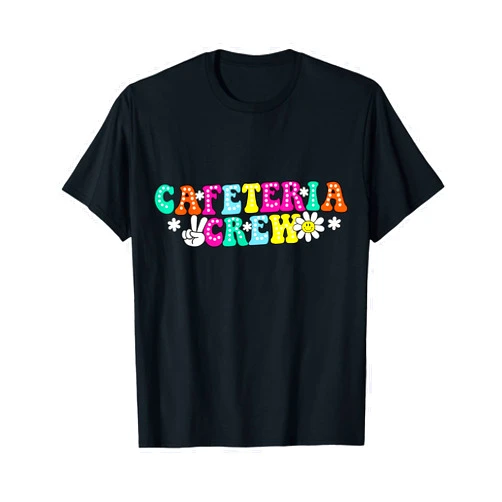 Cafeteria Crew Cute Lunch Ladies Rock Cafeteria Crew Funny School Lunch Lady Men Women T-Shirt
