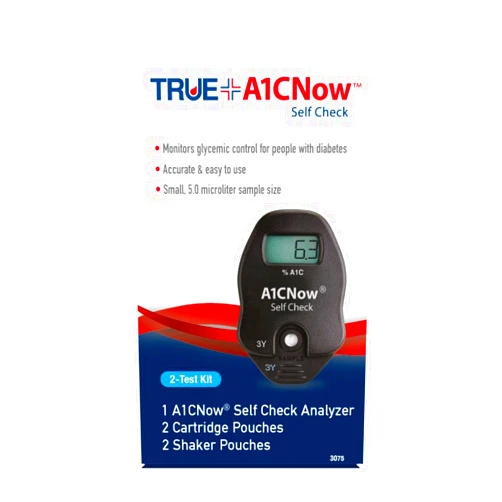 TRUEplus A1CNow Self Check 2ct Kit