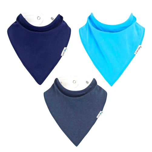 Lovjoy Large Bandana bibs - Special Needs Bibs - For Older Children, Youth and Adults - Practical, absorbent and Stylish