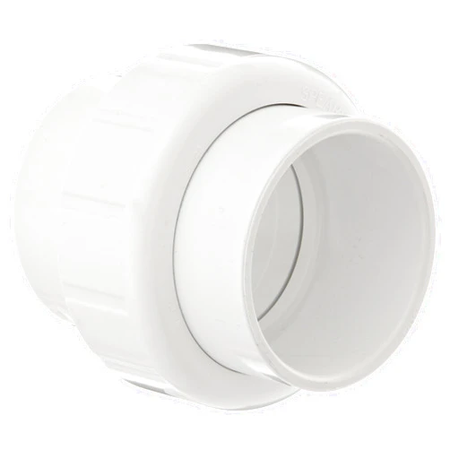 Spears Manufacturing Spears 497 Series PVC Pipe Fitting, Union with EPDM O-Ring, Schedule 40, 1-1/2