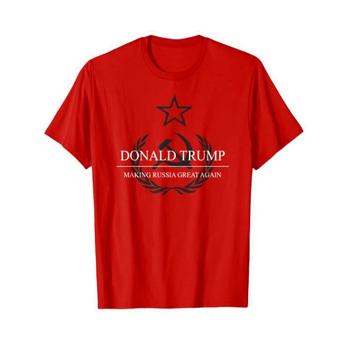 Trump Putin Collusion Shirts Anti-Trump Making Russia Great Again Funny T-Shirt