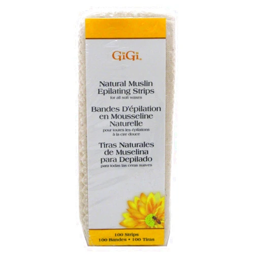 Gigi Strips Muslin Small 100 Count (3 Pack)
