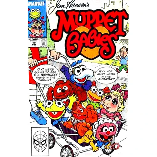 Laura Hitchcock,Marie Severin Muppet Babies #19 (May 1988)