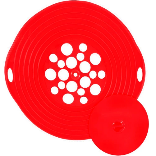 Majesty Trends Boil Over Spill Stopper - Over Spill - Spill Stopper Lid Cover - Boil Over Disk - Spill Stopper Lid Cover Silicone Boil Over Safeguard Pot - No Spill Lids - Milk Spill Stopper - Pot Boiling Over