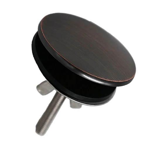 LiXiongBao Stainless Steel Kitchen Sink Hole Cover,2 Inch Kitchen Sink Hole Cap,Faucet Hole Cover Leakproof Hole Plate Stopper Cover for Sink Tap Hole Plug (Bronze)
