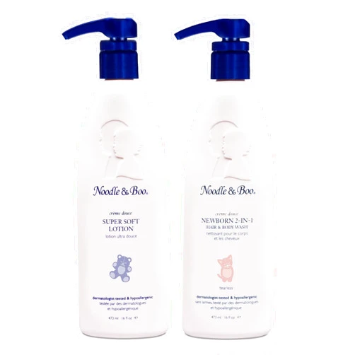 Noodle & Boo 2-in-1 Newborn Hair & Baby Body Wash for Baby, Tear Free and Hypoallergenic