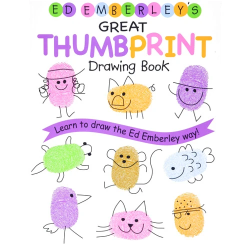 Ed Emberley's Great Thumbprint Drawing Book (Ed Emberley's Drawing Book Of...)