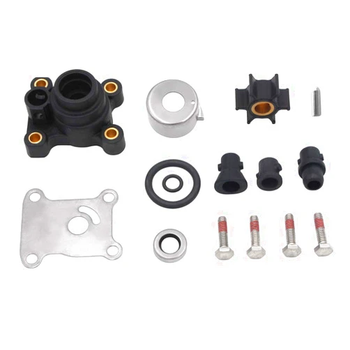 GHmarine 394711 Water Pump Impeller Kit for Johnson Evinrude 8-15HP Outboard with Housing 1974-UP 18-3327