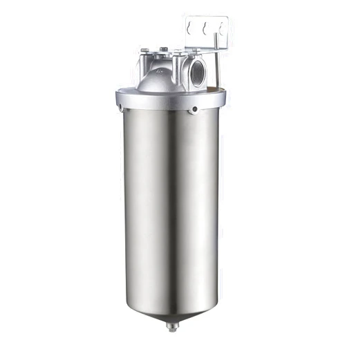 Amwater NSF/ANSI 42 Certification Jumbo Stainless Steel Filter Housing for 10”Length,4.5